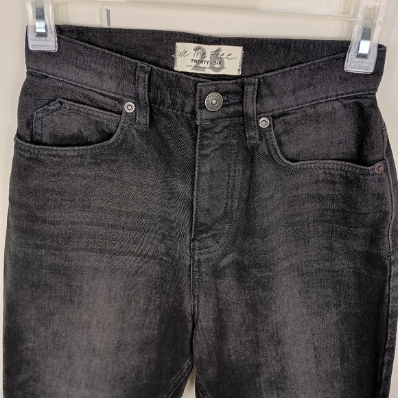 We the Free Curvy Georgine Mom Jeans Black - Picture 4 of 13